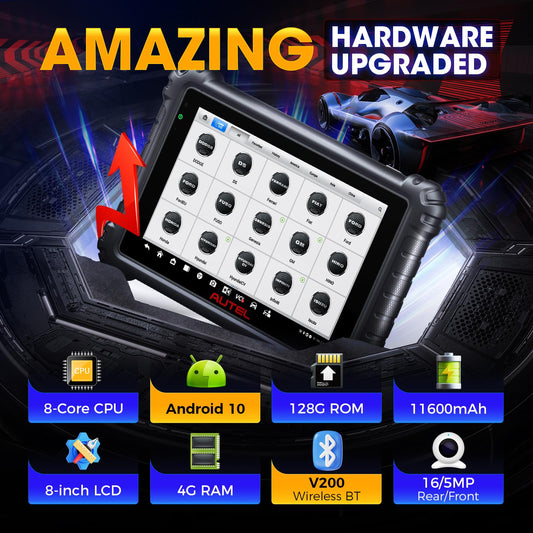 Autel MaxiSYS MS906 PRO Scanner 2025 - OE ECU Coding & 36+ Reset