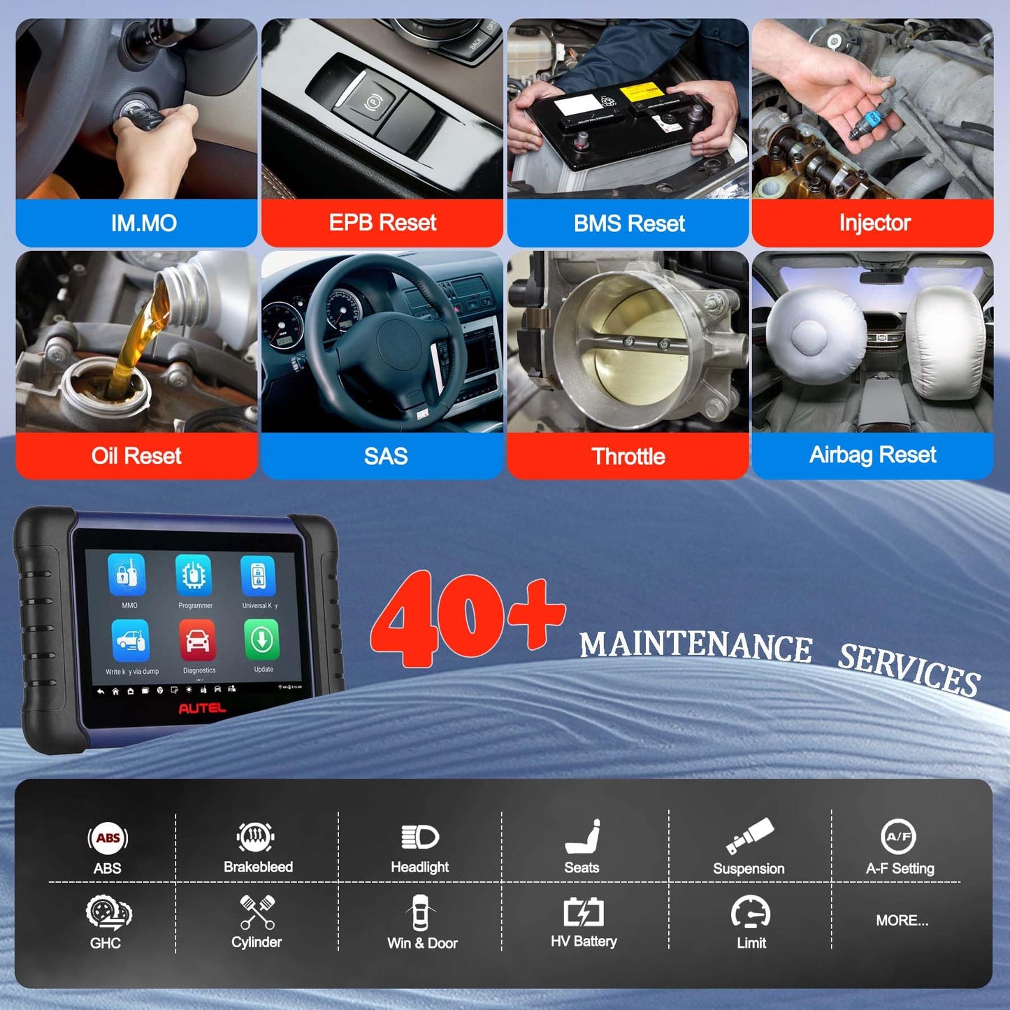 Autel MaxiIM IM508S Diagnostic Tool – 40+ Services & IMMO