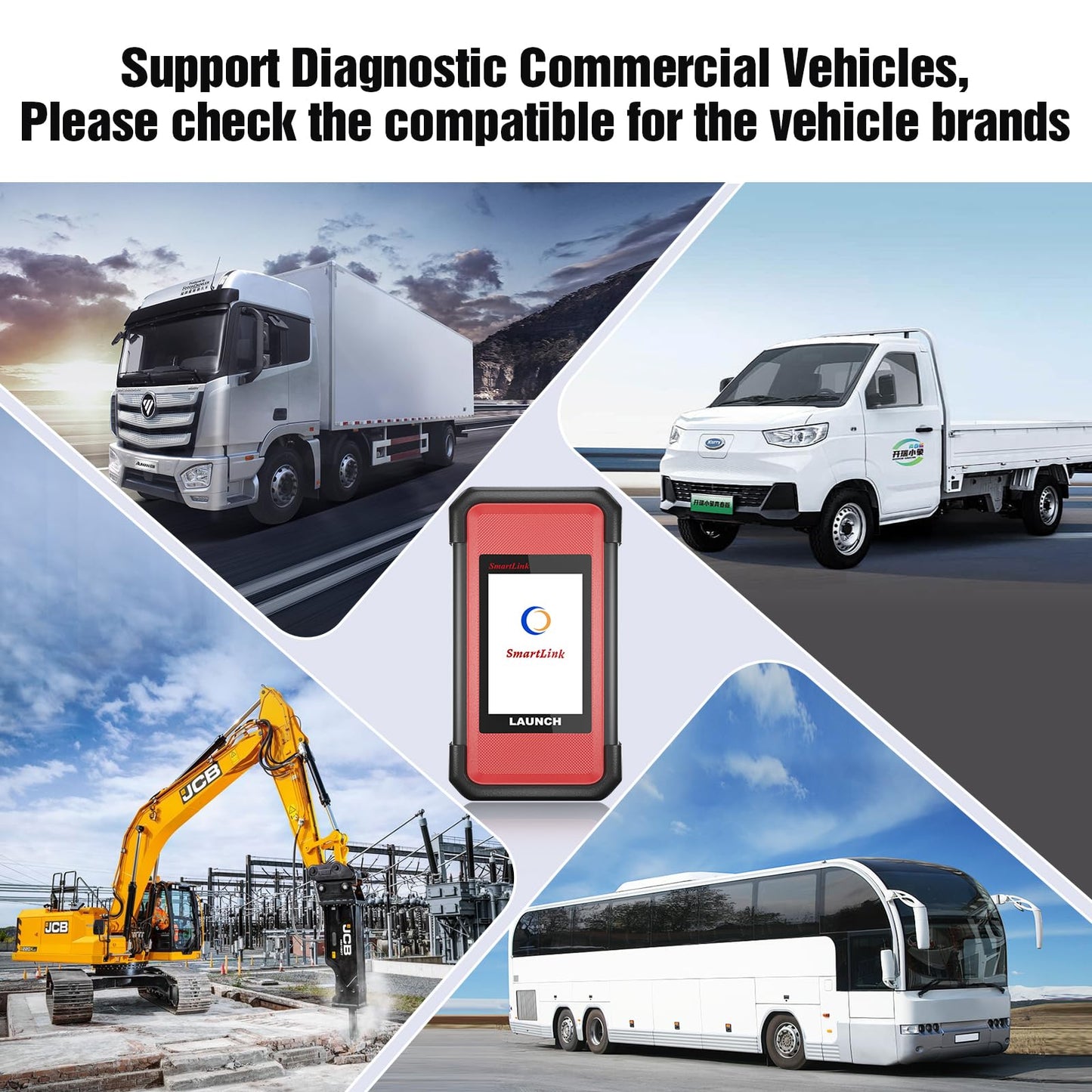 LAUNCH X431 SmartLink C 2.0 HD Truck Module – 2025 OBD2 Diagnostic Tool