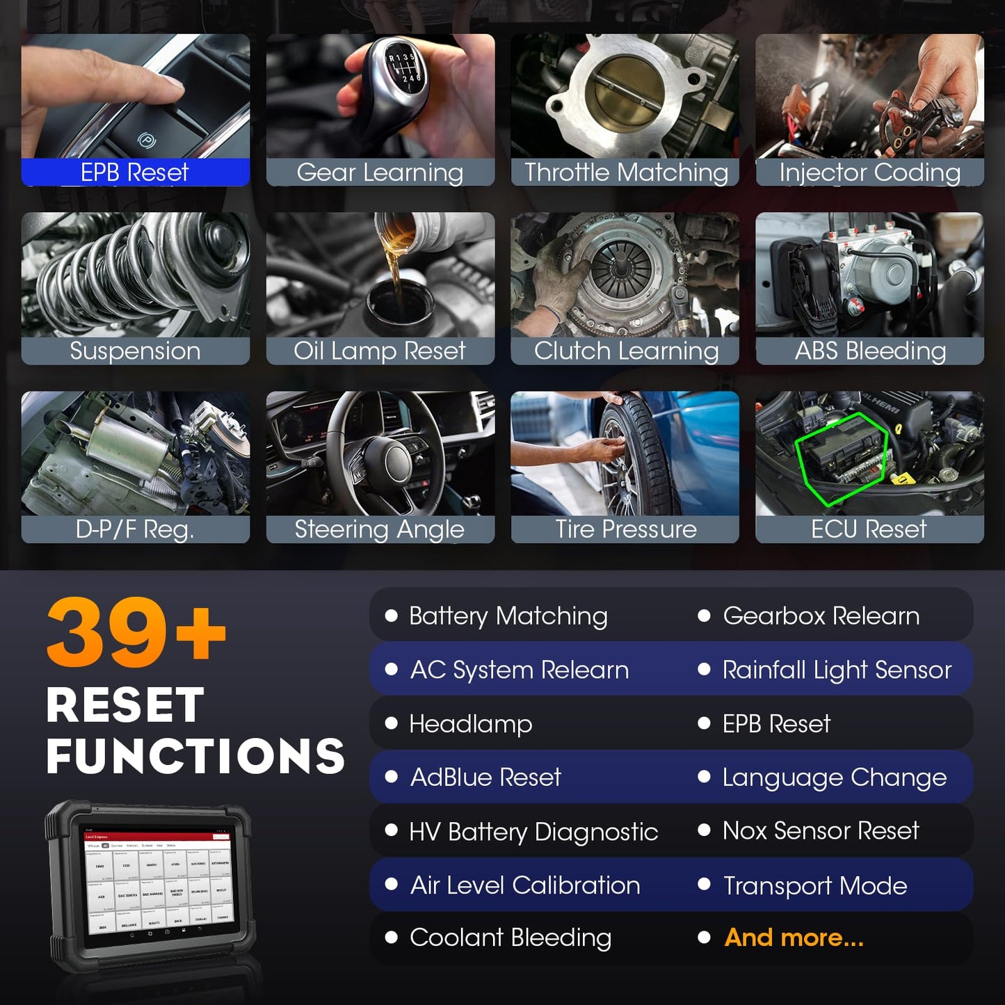 LAUNCH X431 IM Elite Scan Tool | 39+ Services & 4000+ Active Tests 2025