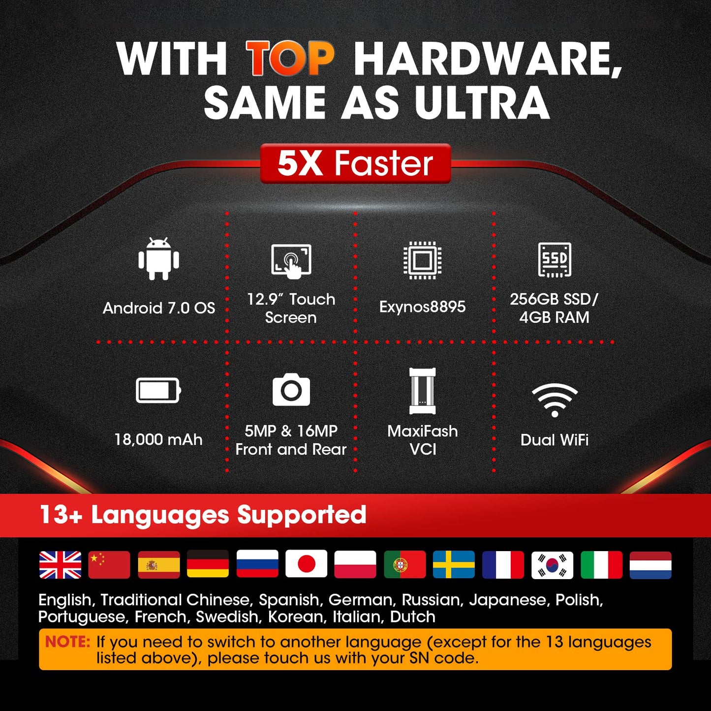 Autel MaxiCOM Ultra Lite Scanner – 2025 ECU Programming Tool