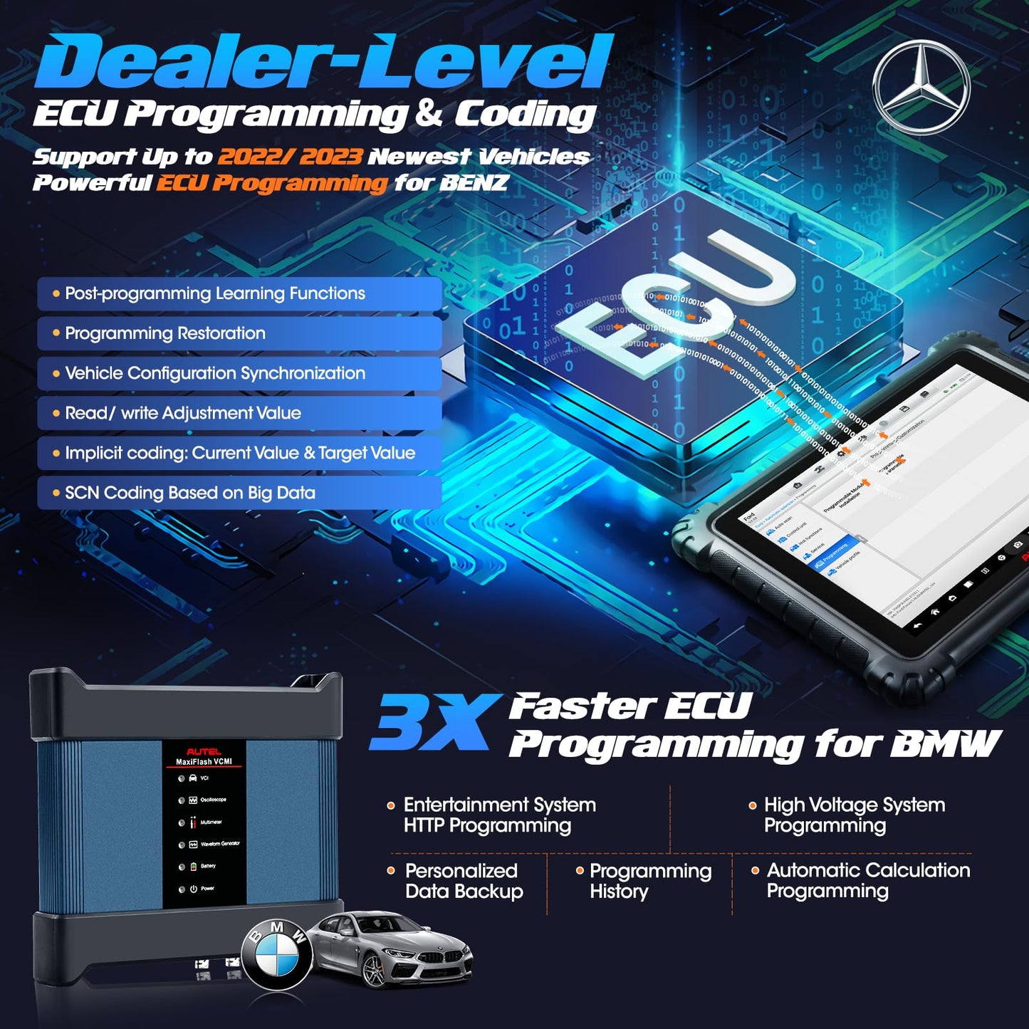 Autel MaxiSYS Ultra 2025 Intelligent Scanner - ECU Coding & 3000+ Tests