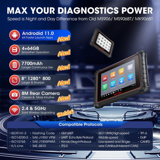 Autel MaxiPRO MP900 2025 ECU Coding & Bi-Directional OBD2 Scanner