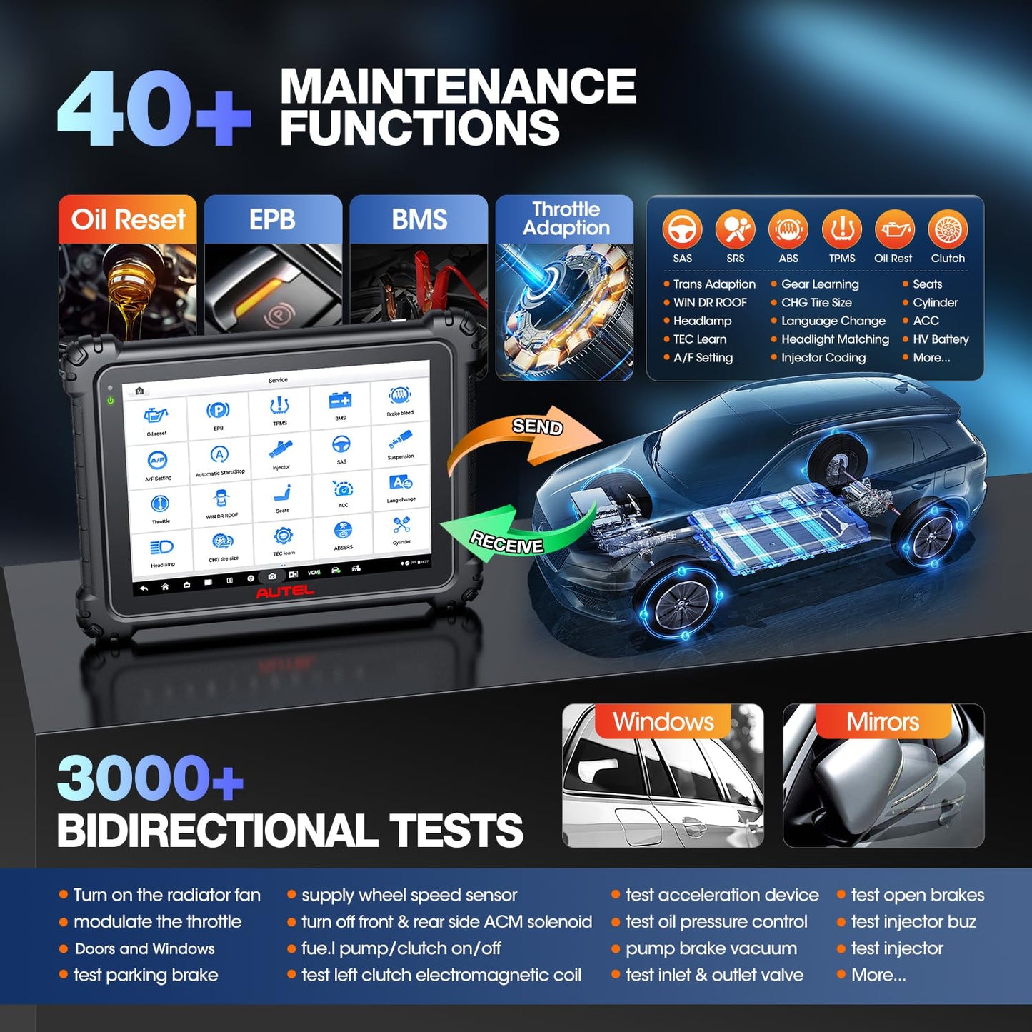 Autel MaxiSYS Ultra EV 2025 – Advanced EV Diagnostic & Battery Analyzer