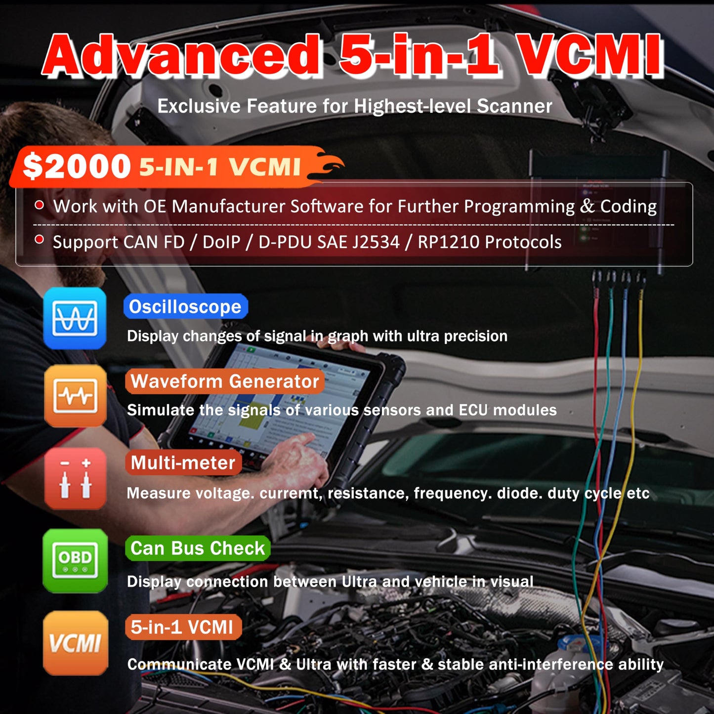 Autel MaxiSYS Ultra EV Scanner – 2025 Electric Vehicle Diagnostic Tool