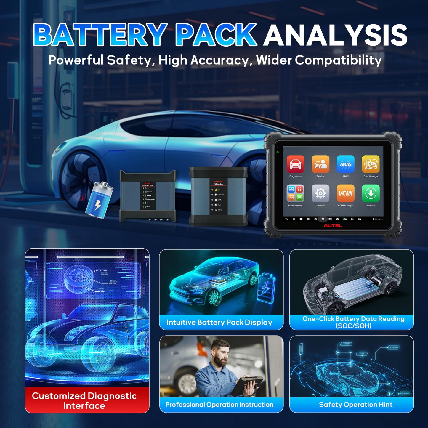 Autel MaxiSys Ultra EV 2025 – Advanced EV Diagnostic Scanner