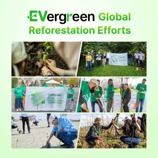 Autel MaxiCharger 240V EV Charger – Wood Grain Design