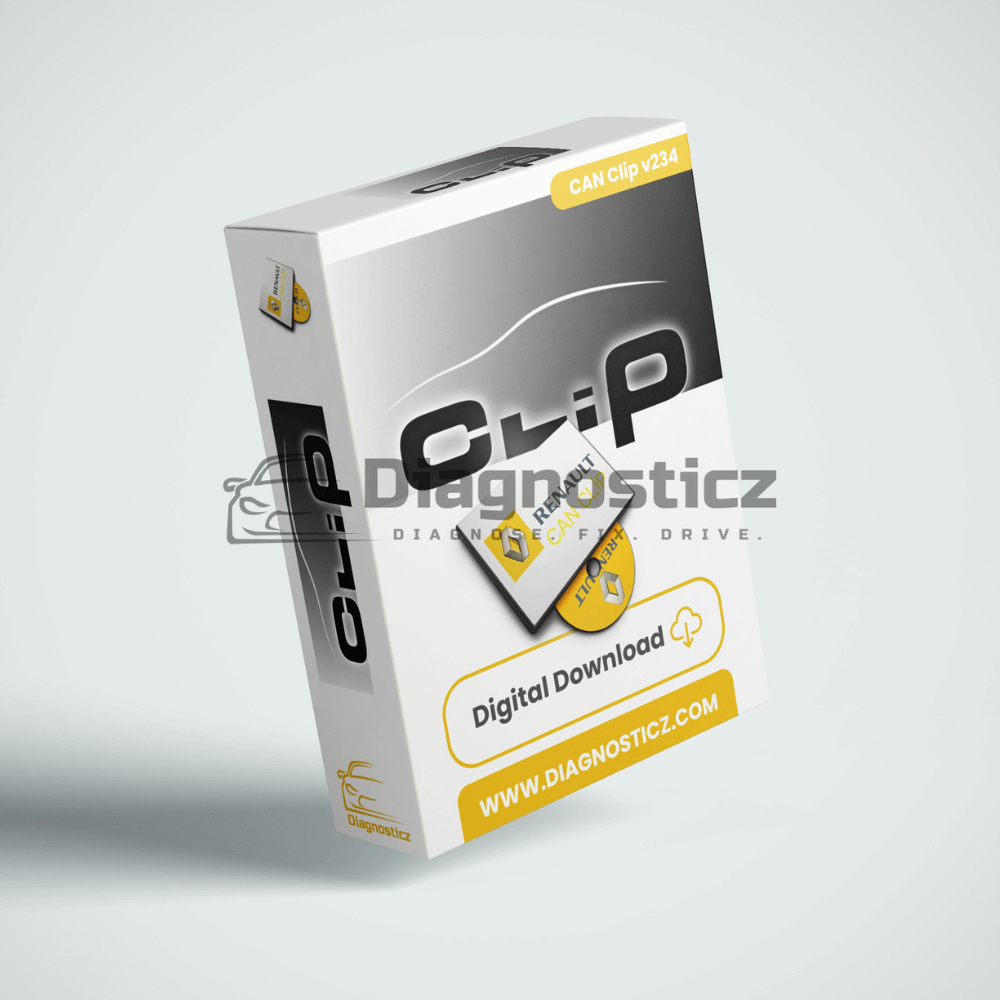 Renault CAN Clip v234 Diagnostic Software – Full Version (2024)