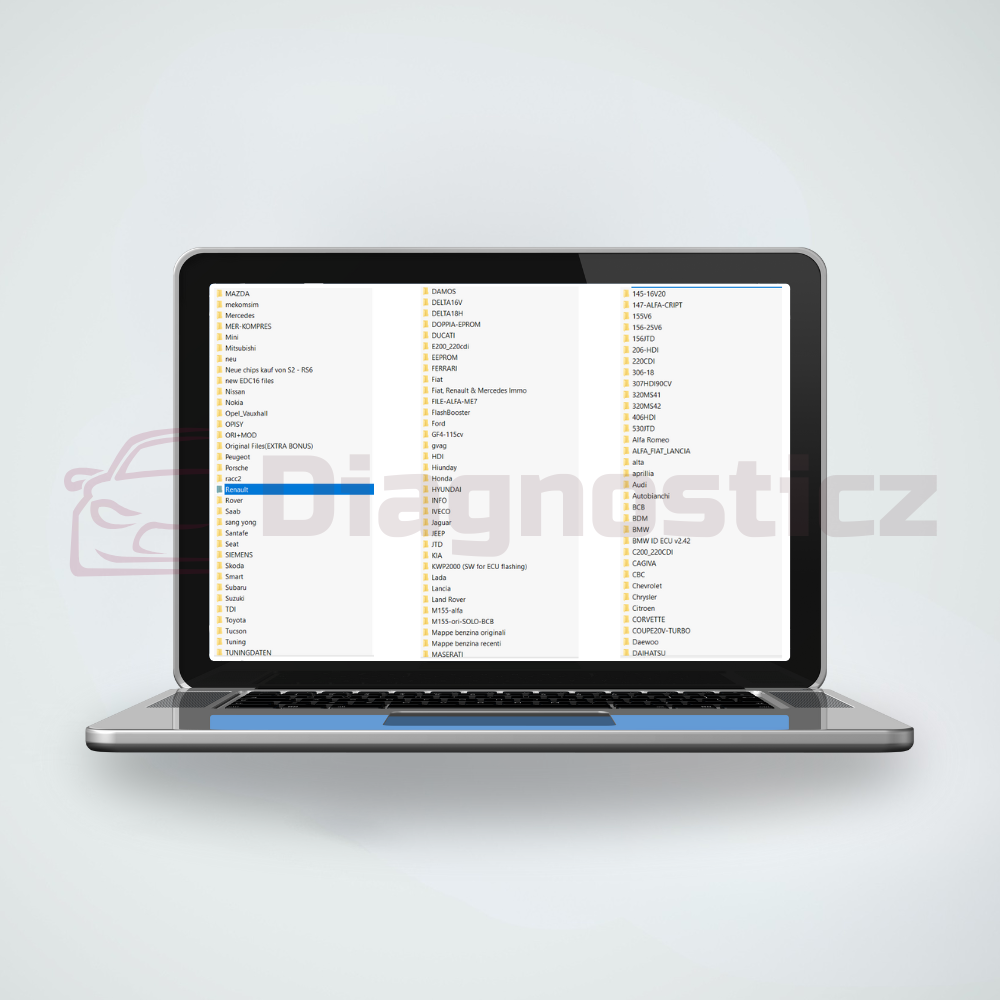 200 ECU Tuning Software Pack | EGR, DPF, Adblue Remover, Chip Tuning & Diagnostic Tools