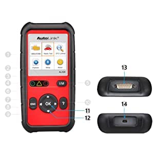 Autel AutoLink AL529HD 2024 Heavy Duty Truck OBD2 Code Reader