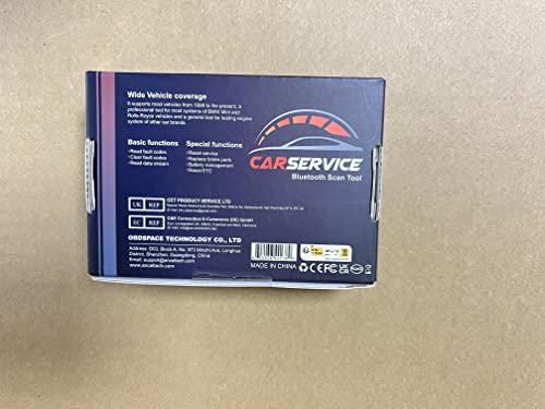 ANCEL BD300 Bluetooth OBD2 Scanner for BMW/MINI/Rolls-Royce – Full System & Battery Tool