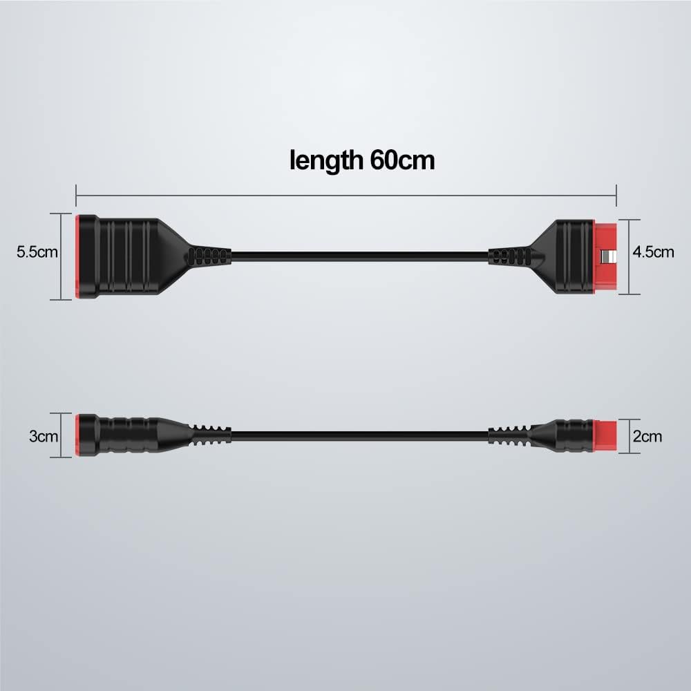 THINKCAR OBD2 Extension Cable – 60cm Flat Adapter