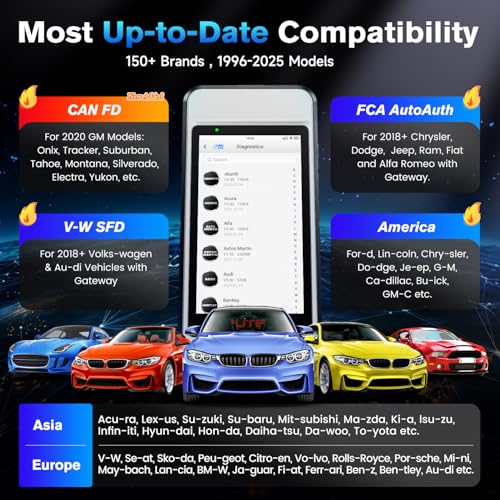 Autel MD906 PRO 2025 OBD2 Scanner – All Systems, 11 Services