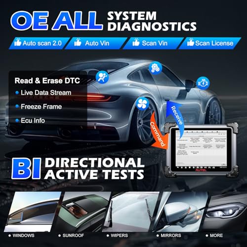 Autel MaxiSys Elite II Pro Scanner | J2534 ECU Coding, 40+ Resets, CAN FD & DoIP