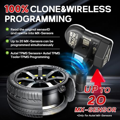Autel MX-Sensor TPMS 2-in-1 Rubber Stem Set (16pcs)