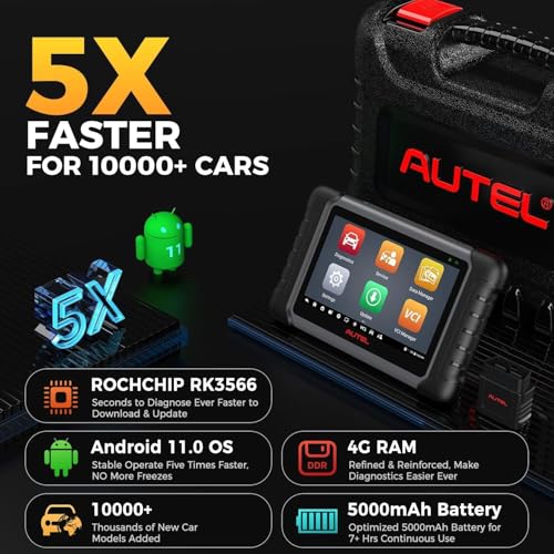 Autel MaxiDAS DS808S-BT PRO Scanner – 2025 ECU Coding & 11 Adapters