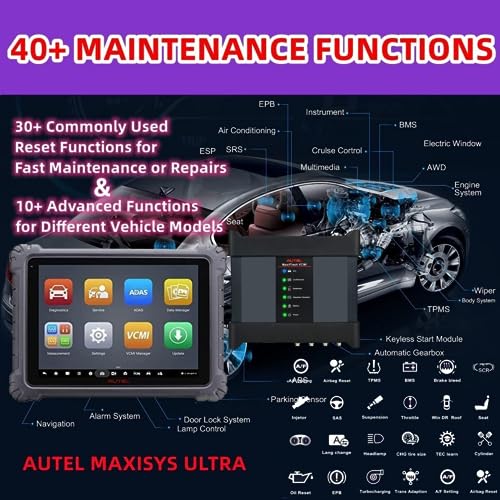 Autel MaxiSys MS919 2025 Scanner with ECU Programming & VCMI