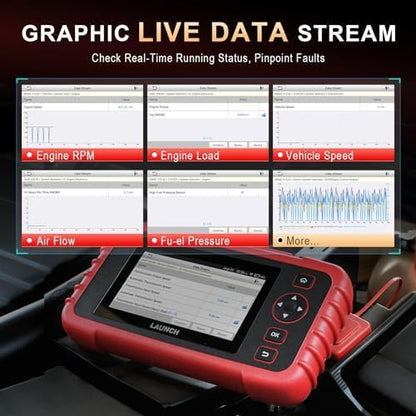 LAUNCH X431 CRP123X Plus Elite 2025 OBD2 Scanner with Full System Diagnostics