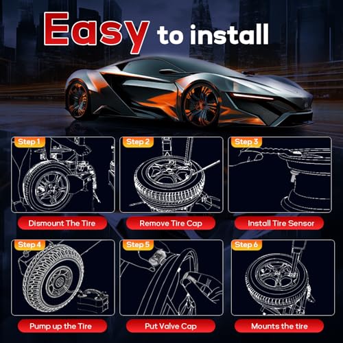 Autel MX-Sensor TPMS 2-in-1 Rubber Stem Set (16pcs)