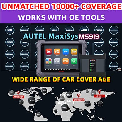 Autel MaxiSys MS919 2025 Scanner with ECU Programming & VCMI