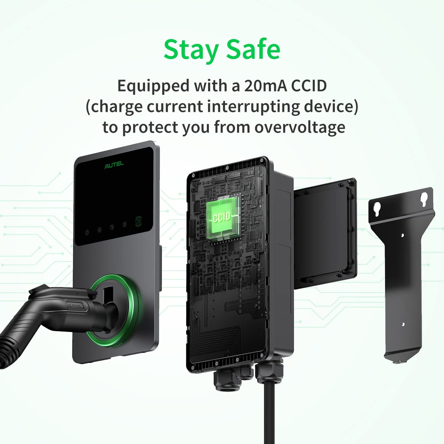Autel MaxiCharger Level 2 EV Charger – 50 Amp Smart Home