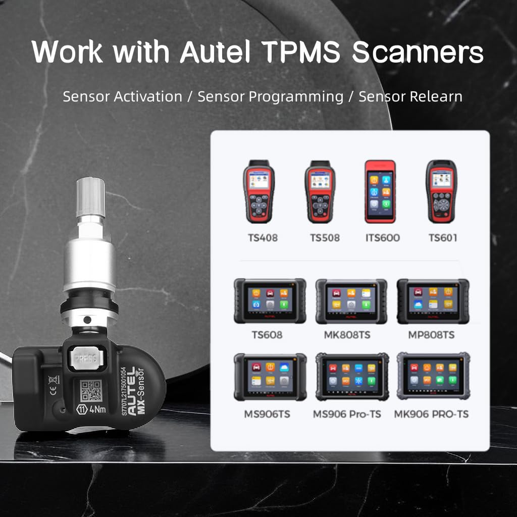 Autel MX-Sensor TPMS 20pcs – 2in1 315MHz/433MHz Tire Sensors