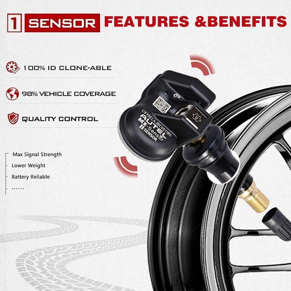 Autel Dual Frequency 315MHz & 433MHz MX TPMS Sensor Rubber Stem