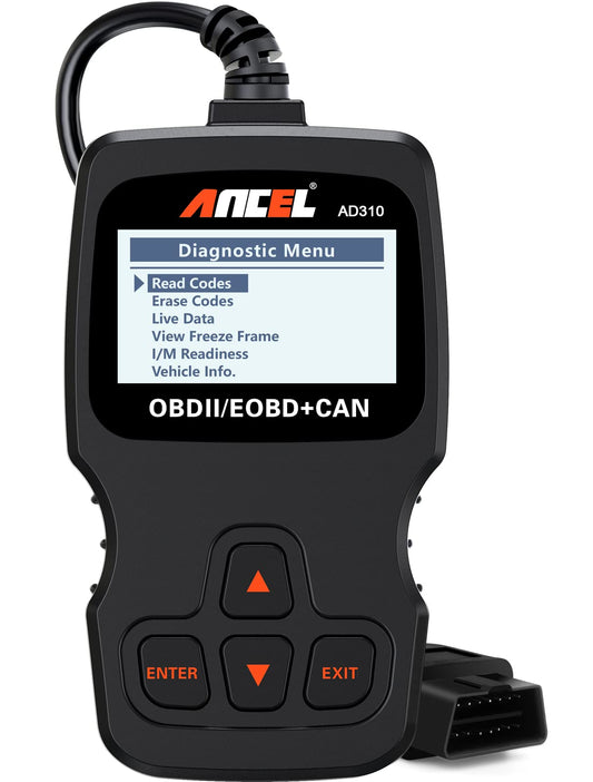 ANCEL AD310 OBD2 Scanner – Universal Code Reader for All Vehicles