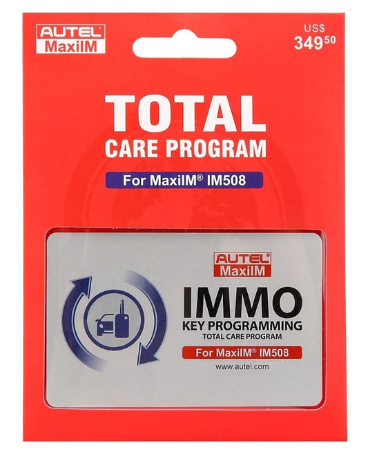 Autel Total Care 1-Year Update Card for MaxiIM IM508 Scanner