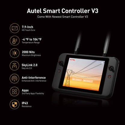 Autel EVO II PRO RTK V3 Drone - 1" 6K HDR Camera & Centimeter RTK