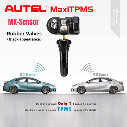 Autel MX-Sensors 20 Pcs TPMS 315/433MHz Pack Rubber Stem