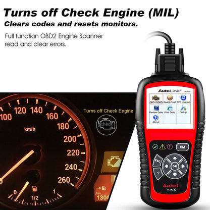 Autel AL519 OBD2 Scanner – Full OBDII Diagnostic Tool 2025