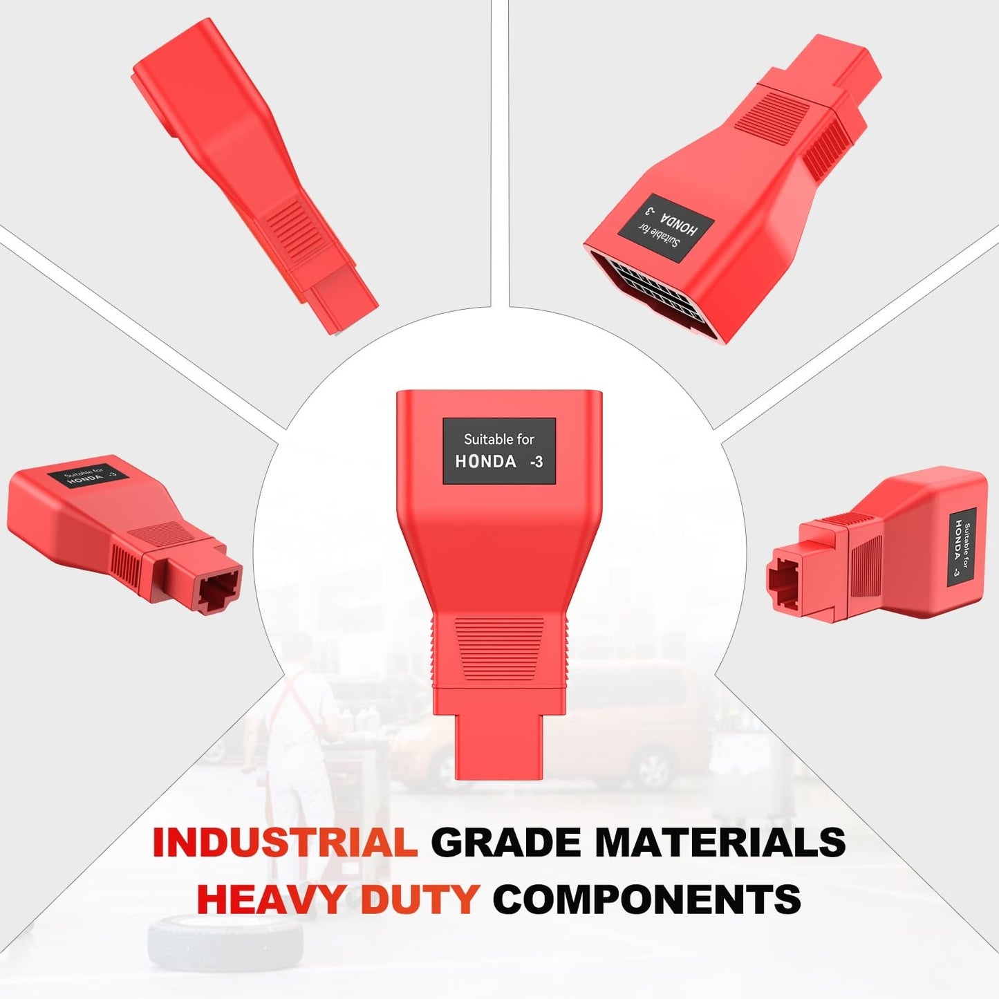 Autel 3 Pin to 16 Pin OBD2 Adapter for Honda Vehicles