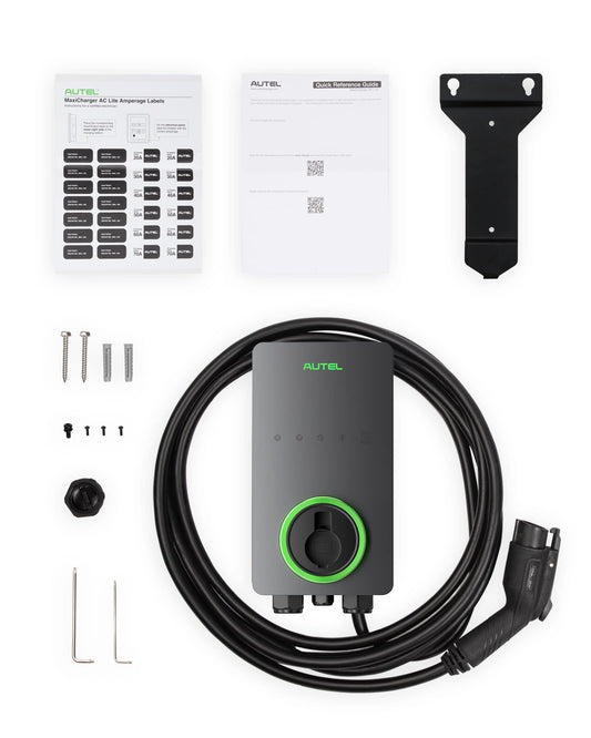 Autel MaxiCharger AC Lite Home EV Charger 50A WiFi | 25ft Cable