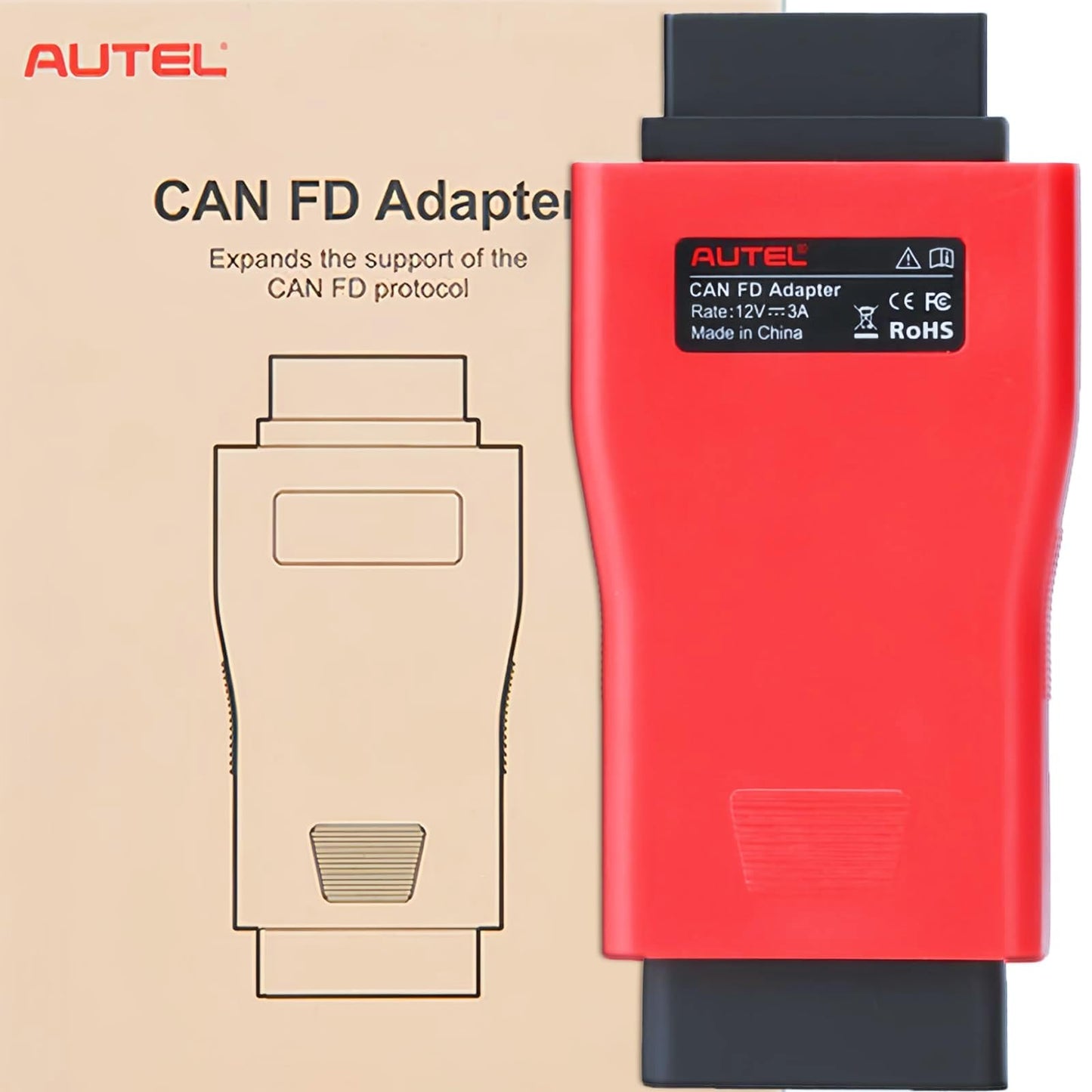 Autel CAN FD Adapter for GM 2020+ Vehicles – Compatible with MaxiSys