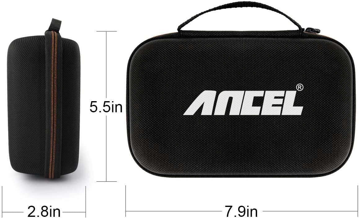 ANCEL Large Protective Case for OBD2 Scanner & Diagnostic Tools - Durable Storage Box