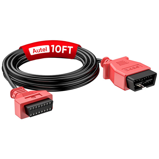 Autel 10ft OBD2 Extension Cable – 16 Pin OBD II Diagnostic Extender