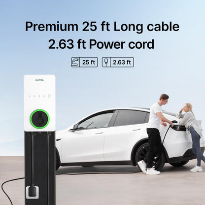 Autel MaxiCharger Level 2 EV Charger – 40Amp, 240V, NEMA 14-50