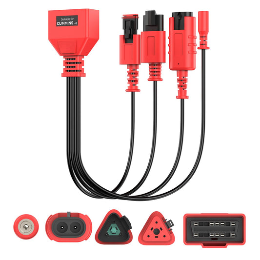 Autel Cummins 8-PIN Adapter for MaxiSYS CV Truck Scanners