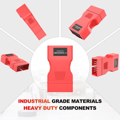 Autel 12-Pin to OBD2 Adapter for GM & Daewoo – OBD1 to OBDII