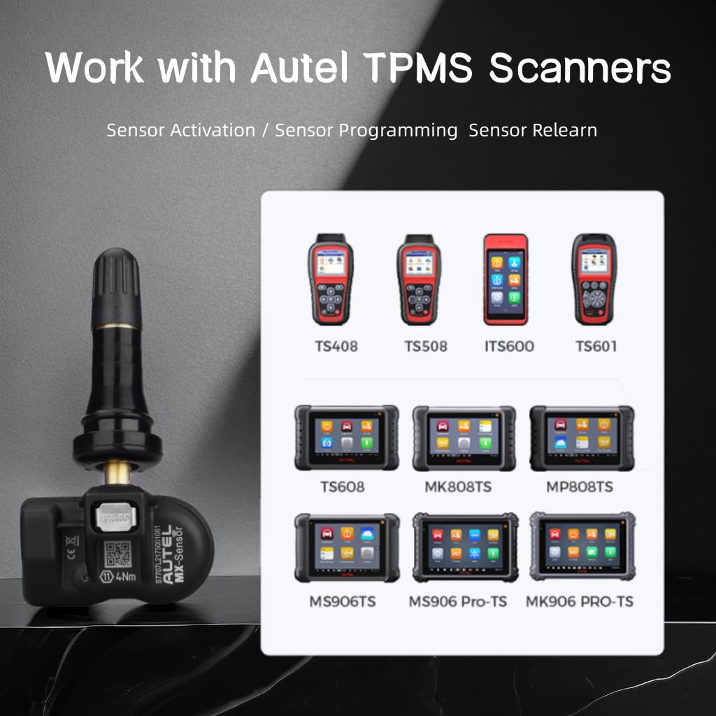 Autel MX-Sensor 2in1 TPMS Sensor 315/433MHz Programmable (4pcs)