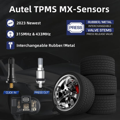 Autel MX-Sensor TPMS 20pcs – 2in1 315MHz/433MHz Tire Sensors