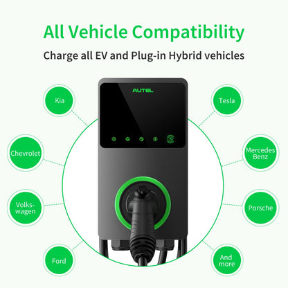 Autel MaxiCharger Level 2 EV Charger – 50 Amp Smart Home
