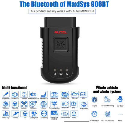 Autel MaxiSYS VCI100 Bluetooth VCI Adapter for MS906BT