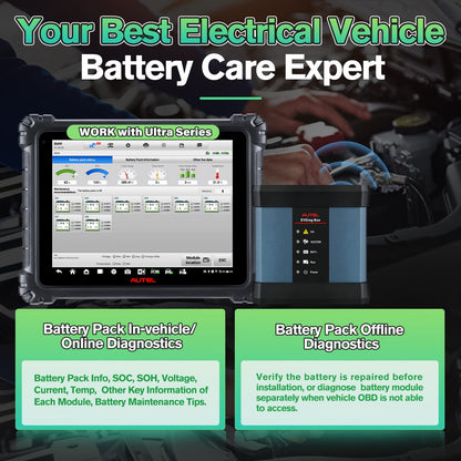 Autel MaxiSys EV Upgrade Kit 2025 – Complete EV Diagnostic & Battery Analysis