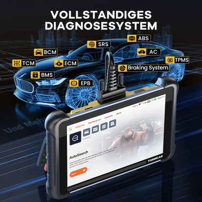 ThinkScan TK689 OBD2 Scanner – Advanced ECU Coding & 34+ Resets