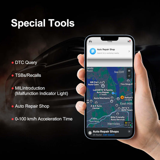 Autel MaxiAP AP2500 Bluetooth OBD2 Scanner for All Systems
