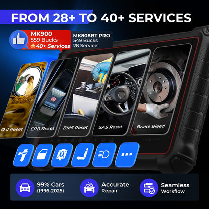 Autel MaxiCOM MK900 OBD2 Scanner | 2025 Bidirectional Tool