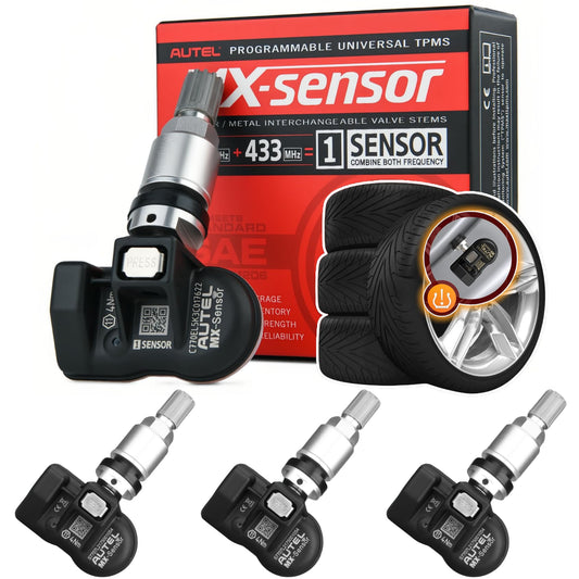 Autel MX Dual Frequency TPMS Sensor 315MHz + 433MHz (Set of 4)