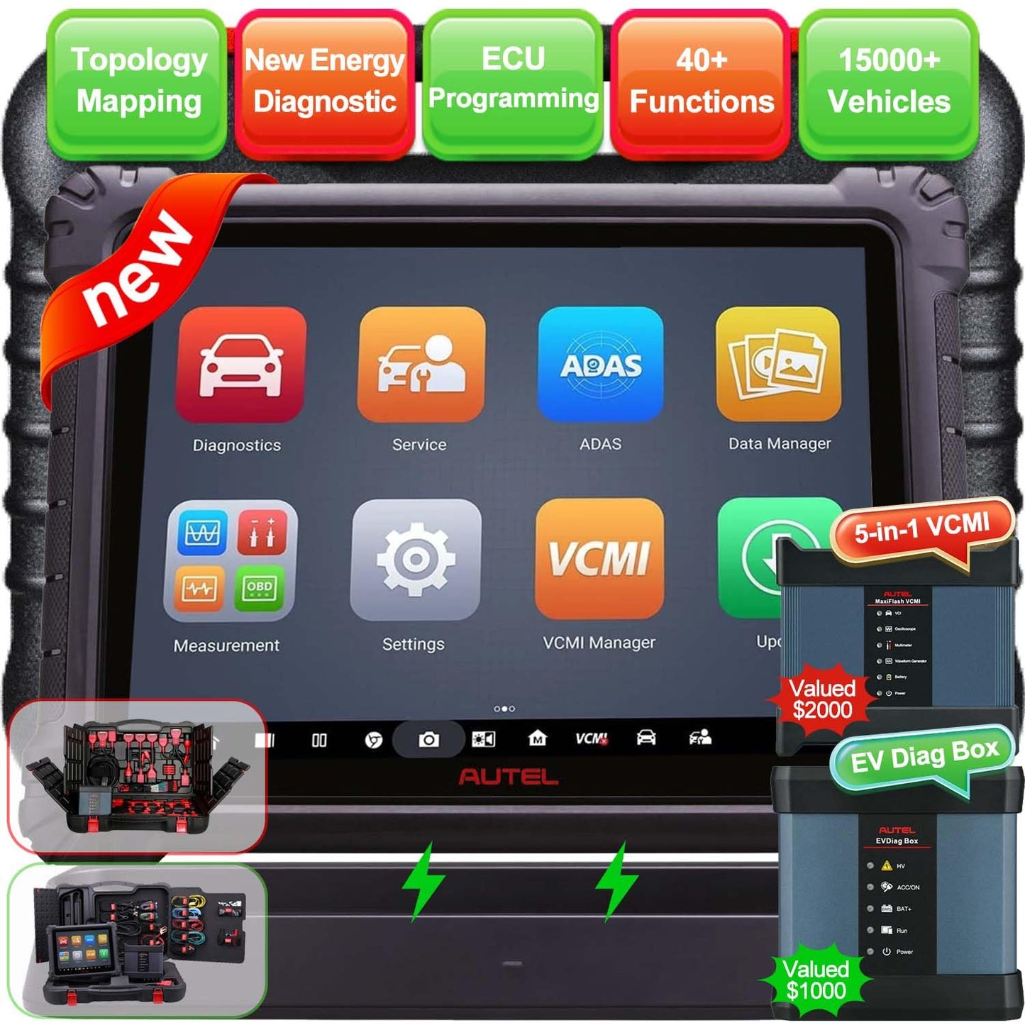 Autel MaxiSys Ultra EV Scanner – 2025 High-Voltage Diagnostics Tool